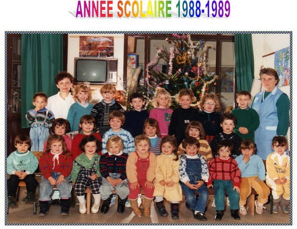 1988-1989 section grands avec noms sur photo suivante